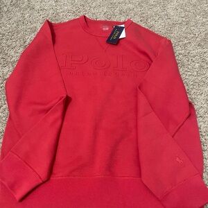 Polo by Ralph Lauren Men's Red Sweater